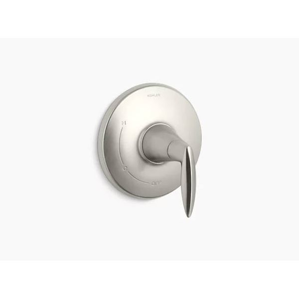 KOHLER BRUSHED NICKEL RITE-TEMP VALVE TRIM