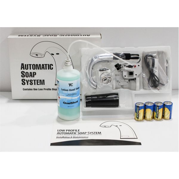 BRADLEY AUTO LAV. MOUNT SOAP DISPENSER