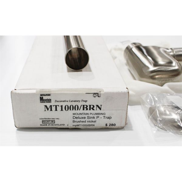 MOUNTAIN PLUMBING DELUXE SINK P - TRAP
