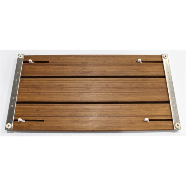 INVISIA BRUSHED NICKLE ADA BATH BENCH 