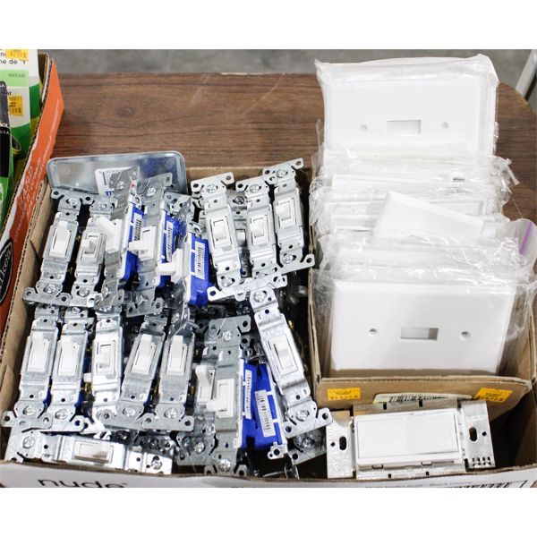 LOT OF ASSORT. ELECTRICAL HARDWARE