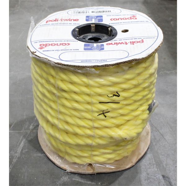 SPOOL OF POLY-TWINE 3/4" X 125FT ROPE