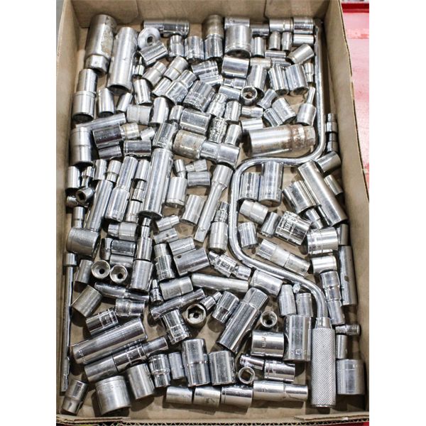 LOT OF ASSORT. SOCKETS & MORE