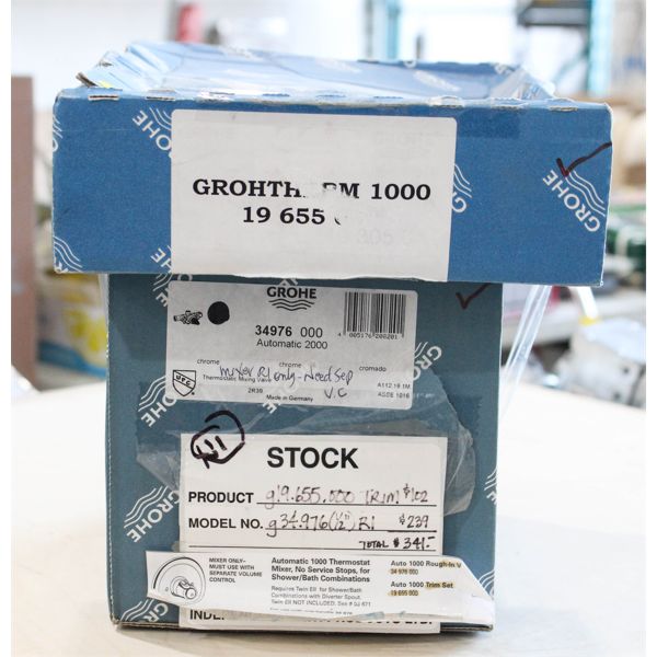 GROHTEMP 1/2" THERMOSTATIC SHOWER VALVE