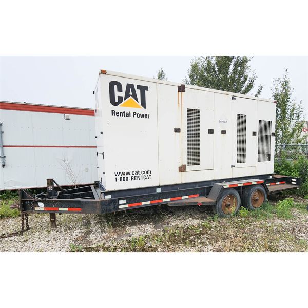 2001 CATERPILLAR XQ400 PORTABLE GENERATOR W/ TRAILER