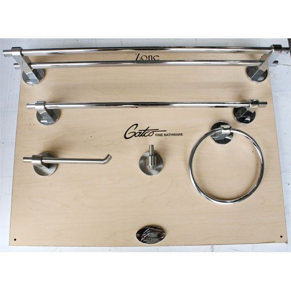 GATCO ZONE BATH DESIGN ACCESSORIES 