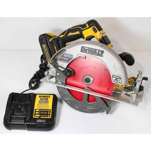DEWALT 20V 7 1/4" CORDLESS CIRCULAR SAW