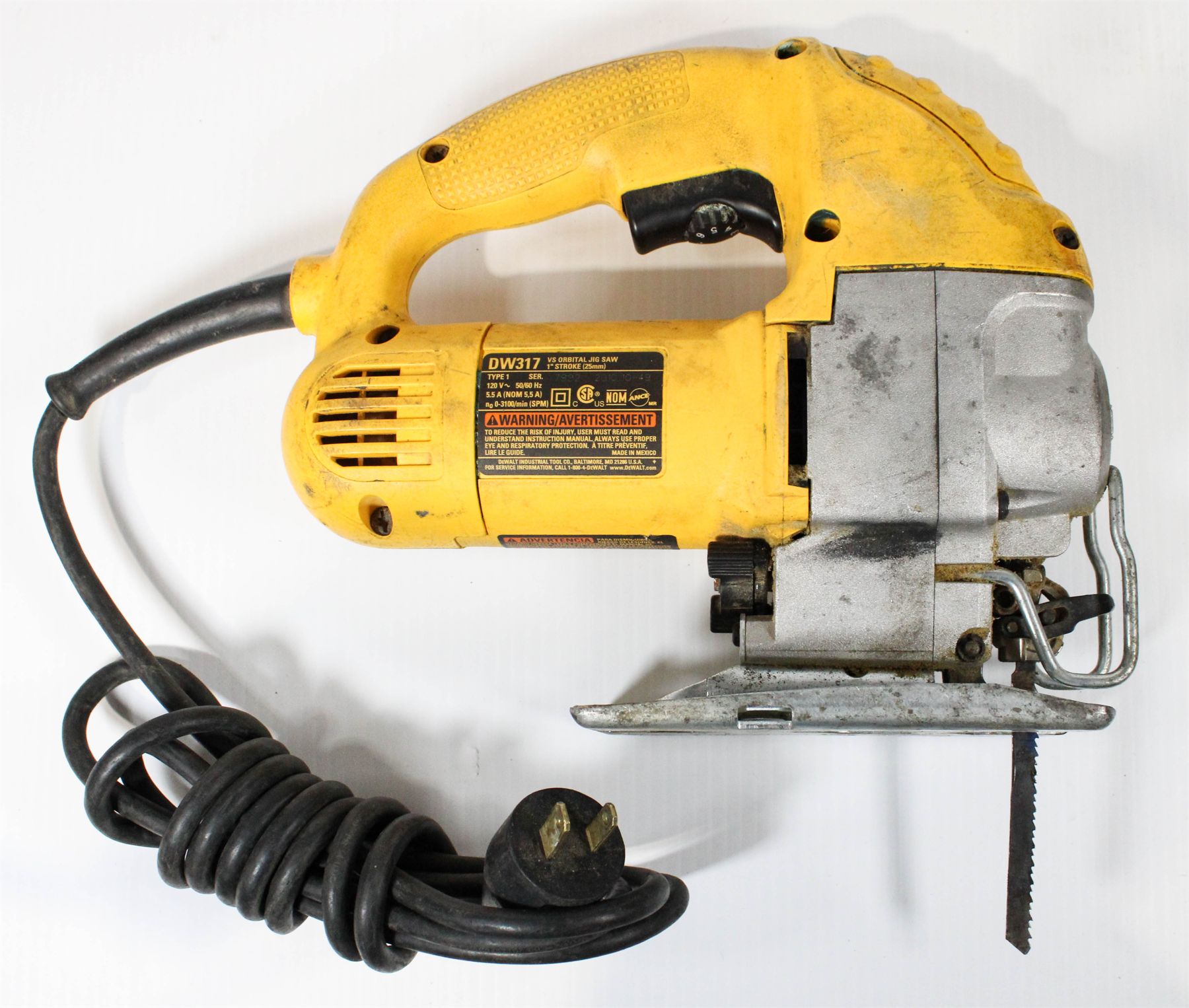 DEWALT DW317 ORBITAL JIG SAW 1