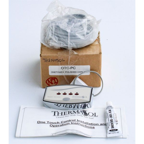 THERMASOL ONE TOUCH POLISHED CHROME KEYPAD
