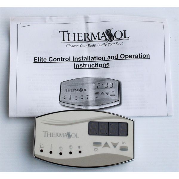 THERMASOL ELITE POLISHED CHROME KEYPAD