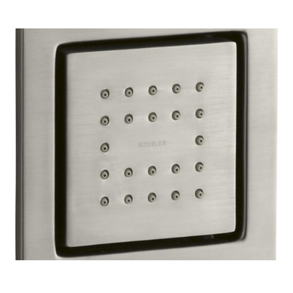 KOHLER WATERTILE 8003-BN 22 NOZZLE BODYSPRAY