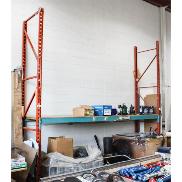 SECTION OF PALLET RACKING