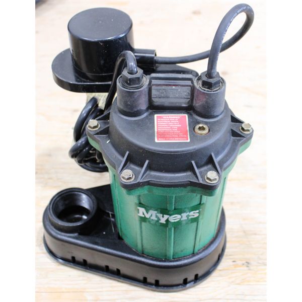 FLOTEC 1/2HP SUBMERSIBLE SUMP PUMP