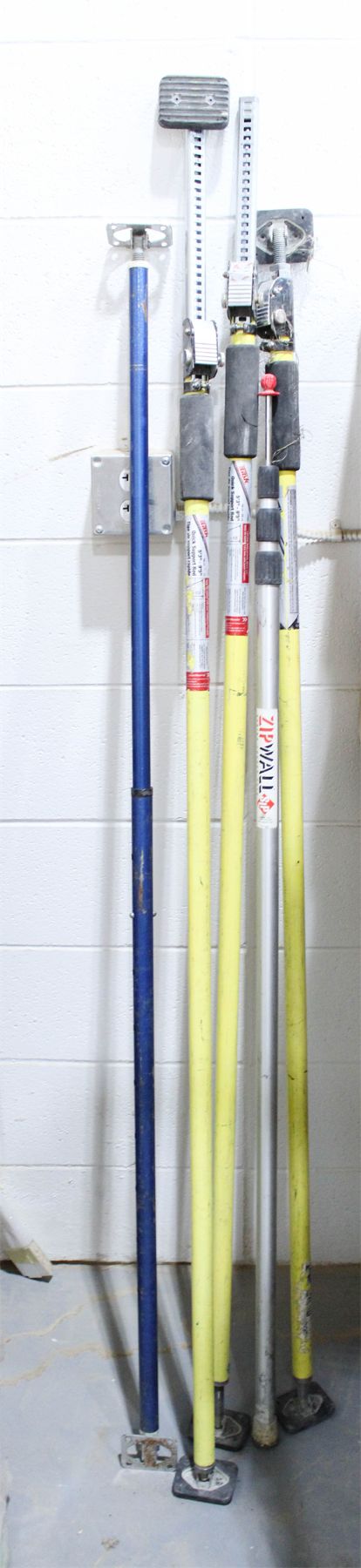 FIVE ASSORT. QUICK SUPPORT RODS