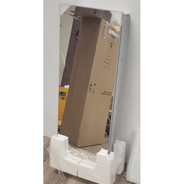 MEDICINE CABINET MEASURES APPROX. 30" TALL X 11 1/4" WIDE X 4 3/4" DEEP