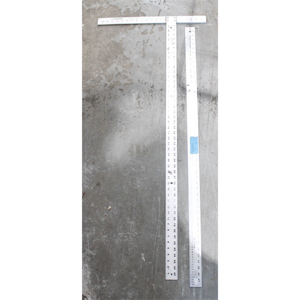 JOHNSON T-SQUARE & RULER