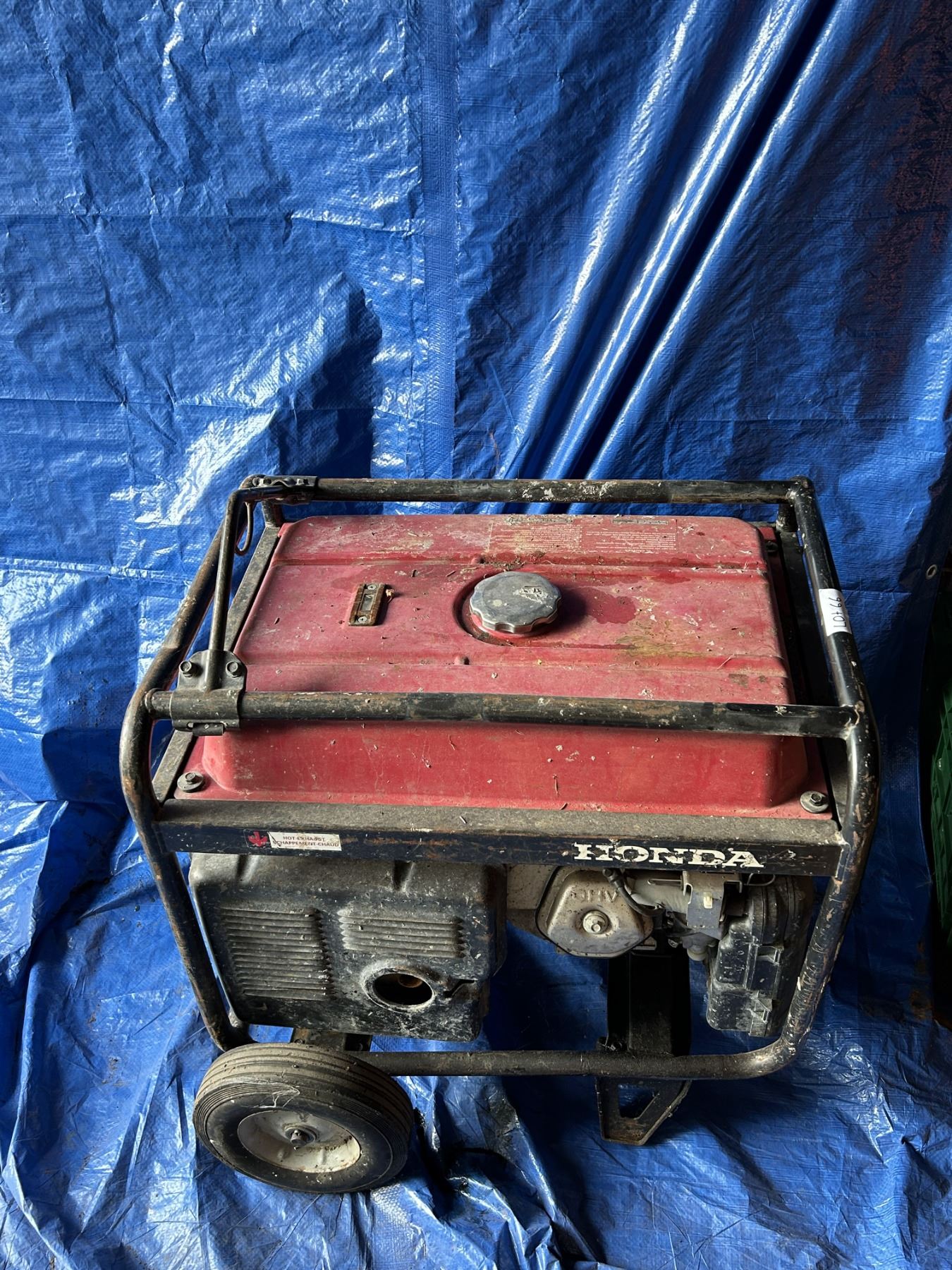 Honda Generator Model EB 5000x Beck Auctions Inc.