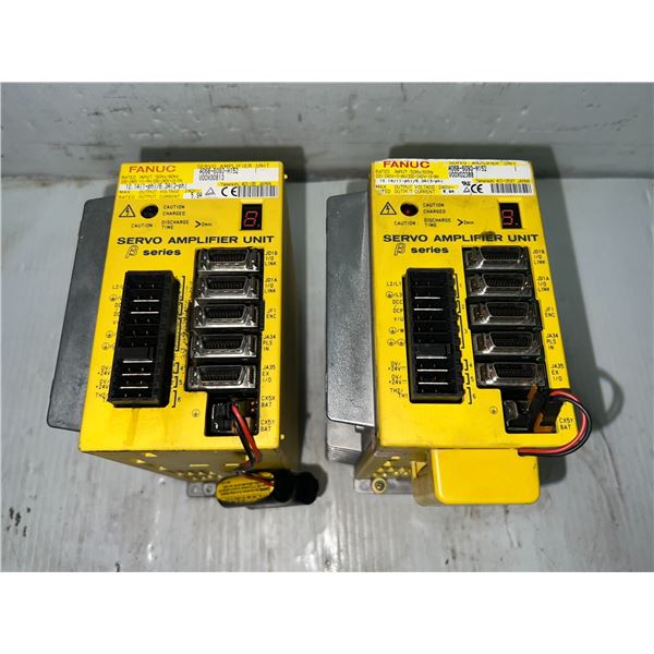 (2) Fanuc #A06B-6093-H152 Servo Amplifier Units