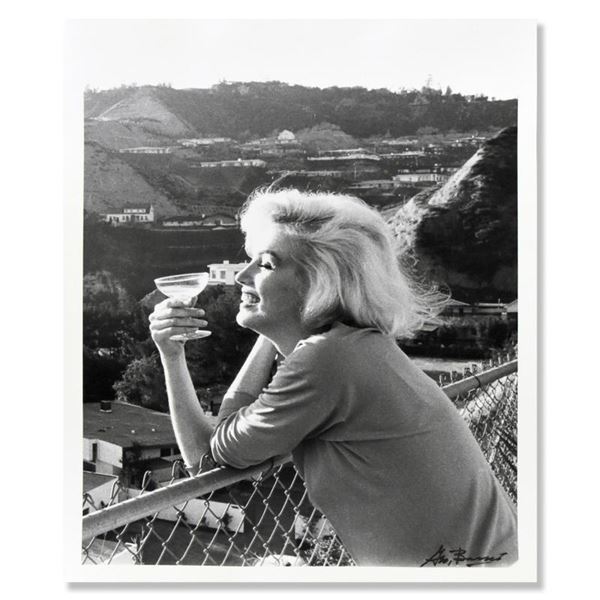 George Barris (1922-2016) "Marilyn Monroe" Original Photo on Paper