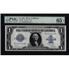 Image 1 : 1923 $1 Silver Certificate Note Fr.239 PMG Gem Uncirculated 65EPQ