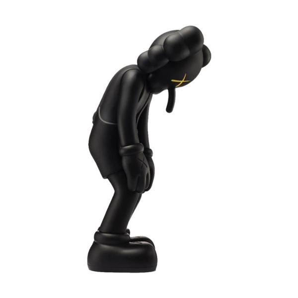 KAWS "Small Lie (Black)" Vinyl Sculpture