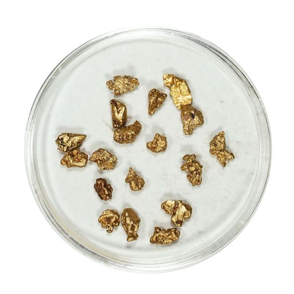 Gold Nuggets 2.79 Grams Total Weight