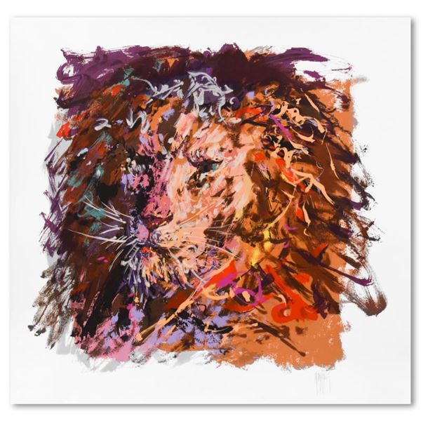 Mark King (1931-2014) "Lion" Limited Edition Serigraph On Paper