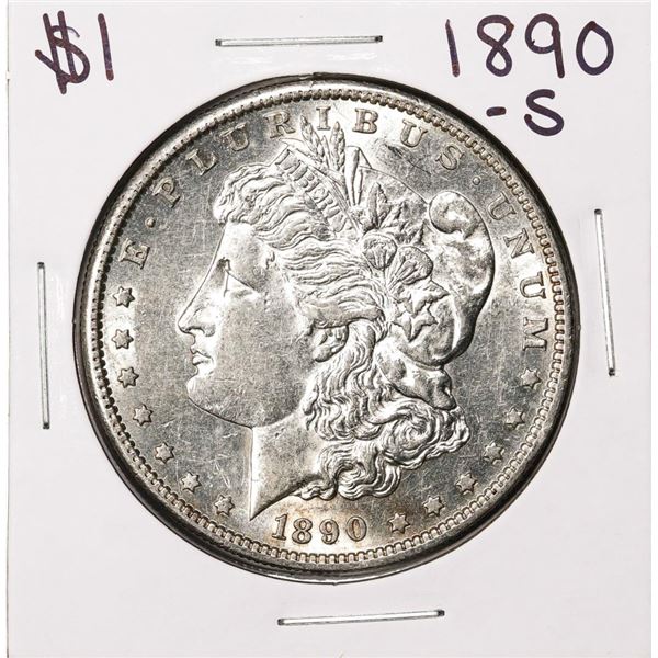 1890-S $1 Morgan Silver Dollar Coin