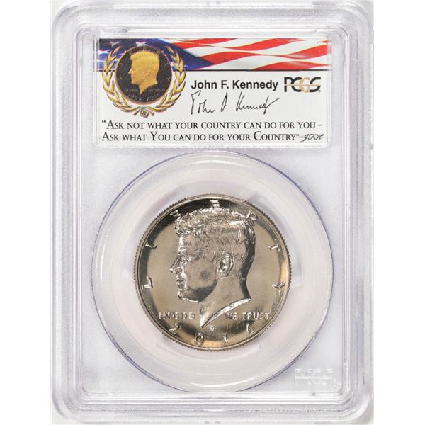 2014-D Kennedy Half Dollar Coin PCGS SP68 FDOI Philadelphia 50th Anniversary Unc Set