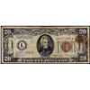 Image 1 : 1934A $20 Hawaii WWII Emergency Issue Federal Reserve Note