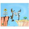 Image 1 : Chuck Jones (1912-2002) "Coyote Crossing" Limited Edition Sericel