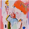 Image 3 : Peter Max "Statue of Liberty" Original Mixed Media on Paper