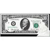 Image 1 : 1974 $10 Federal Reserve Butterfly Fold Error Note New York