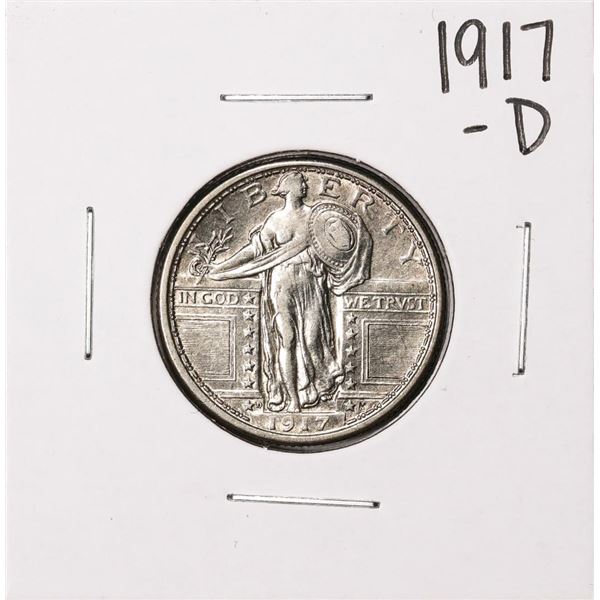 1917-D Standing Liberty Quarter Coin