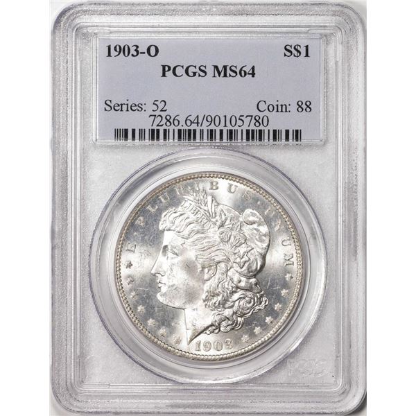 1903-O $1 Morgan Silver Dollar Coin PCGS MS64