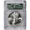 Image 1 : 1995 $1 American Silver Eagle Coin ICG MS70