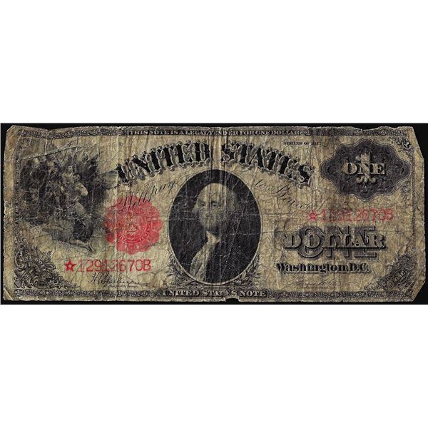 1917 $1 Legal Tender Star Note