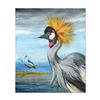 Image 1 : Martin Katon "Grey Crane" Original Oil on Canvas