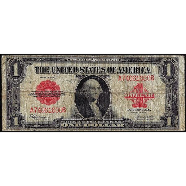 1923 $1 Legal Tender Note