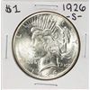 Image 1 : 1926-S $1 Peace Silver Dollar Coin