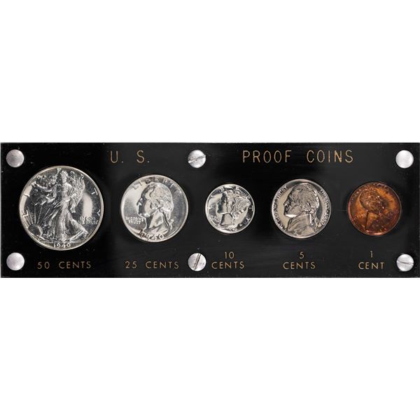 1940 (5) Coin Proof Set