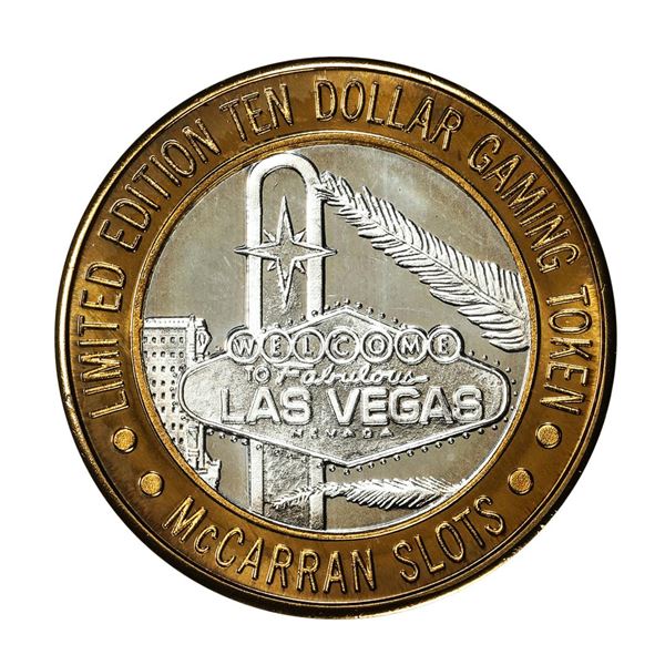 .999 Silver McCarran International Airport Las Vegas, NV $10 Limited Gaming Token