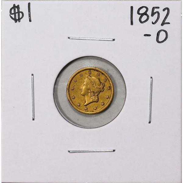 1852-O $1 Liberty Head Gold Dollar Coin