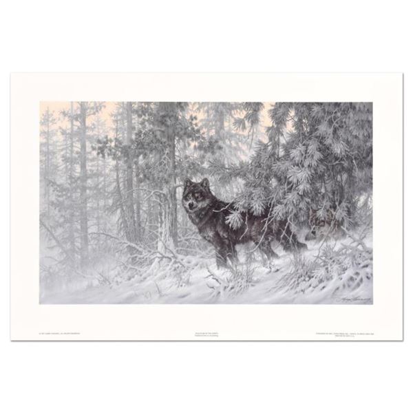 Fanning (1938-2014)  Phantom of the North  Print Lithograph On Paper