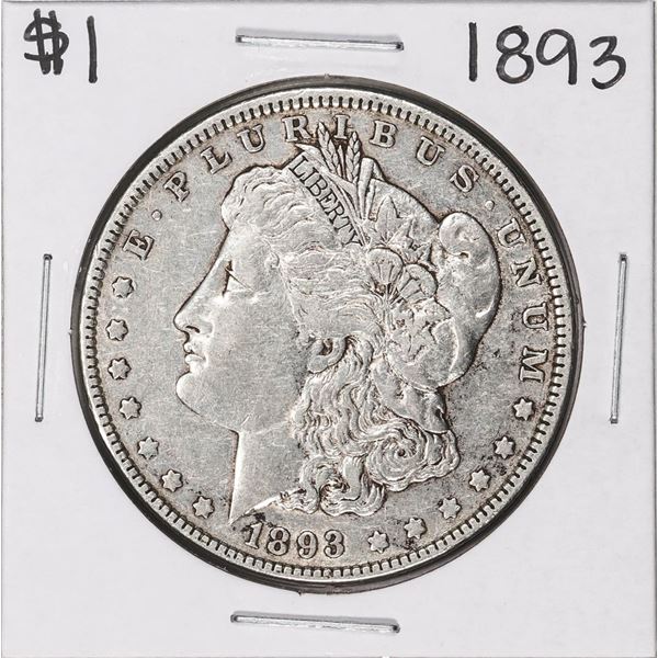 1893 $1 Morgan Silver Dollar Coin