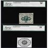 Image 1 : (2) Specimen 1st Issue 10 Cent Fractional Notes Fr.1243sp Legacy About New 50/58