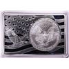 Image 2 : 1996 $1 American Silver Eagle Coin & 2oz Silver Bar Set