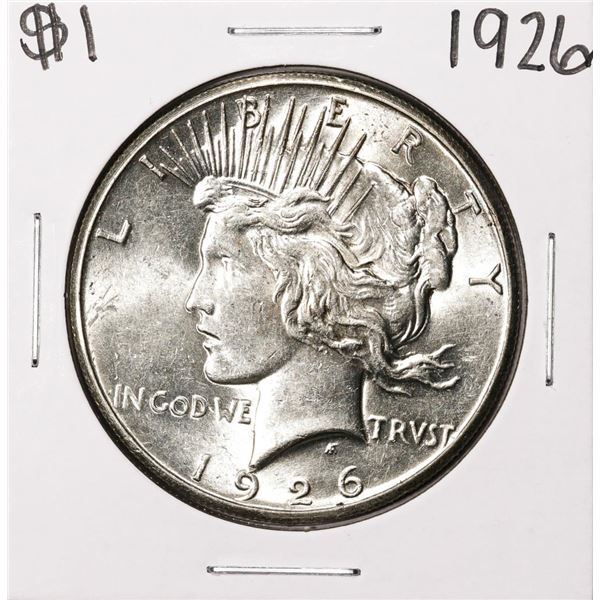 1926 $1 Peace Silver Dollar Coin