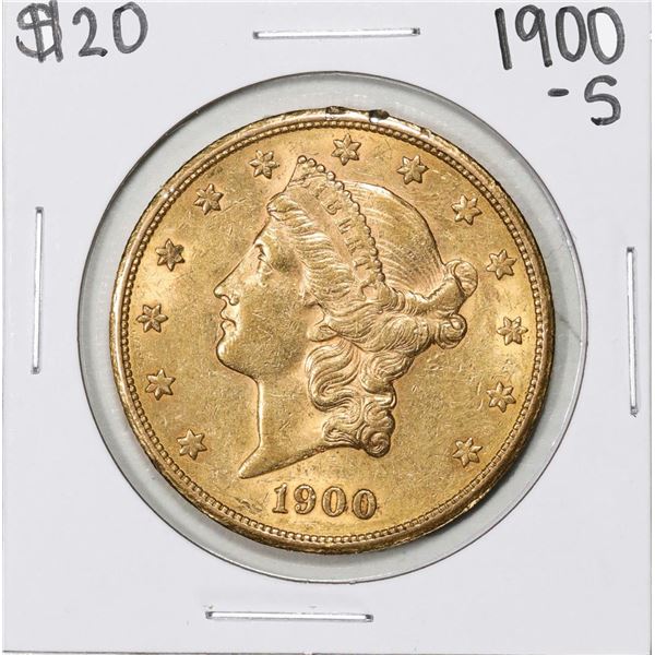 1900-S $20 Liberty Head Double Eagle Coin