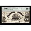 Image 1 : 1861 $20 Confederate States Contemporary Counterfeit Note PMG Choice About Unc. 58EPQ